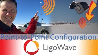 How to Create a PointtoPoint Network for Security Cameras LigoDLB 520ac [upl. by Berlauda413]