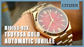 Unboxing The Citizen Automatic Gold NJ015382X [upl. by Sherrard465]