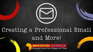 Creating a Professional Email and More [upl. by Salbu785]