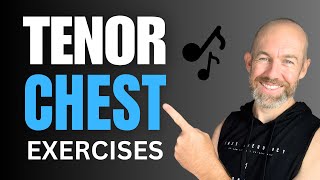 Chest Voice Exercises for TENORS Complete Vocal Workout [upl. by Axia502]