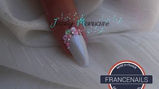 Ongle en gel quotRemplissage dun full cover avec les produits FRANCENAILquot [upl. by Ariet524]