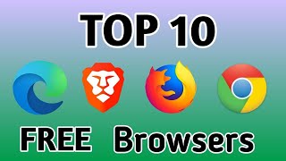 Top 10 BEST Browsers For PC 2021 Web Browser Ranking [upl. by Muirhead]