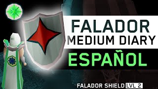 FALADOR MEDIUM DIARY  GUIA COMPLETA ESPAÑOL [upl. by Lehcim907]