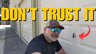 The TRUTH About THandle Locks for Garage Doors [upl. by Goulder]