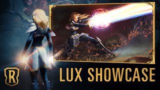 Lux Champion Showcase  Gameplay  Legends of Runeterra [upl. by Aicirtap]