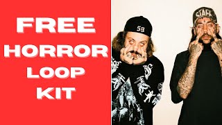 FREE HORROR SAMPLE PACKLOOPS 2024 Drill Trap Rap Melodic Dark ROYALTY FREE [upl. by Egide394]