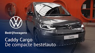 Ontmoet de Caddy Cargo 75 Edition  Volkswagen Bedrijfswagens [upl. by Nibbor]