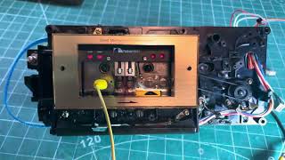 Nakamichi 1000ZXL LIMITED Head Tilt Set Up Using M9039 Test Gauge [upl. by Aihsinyt306]