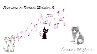 Ejercicios de Dictado Melodico 3 [upl. by Liagaba]