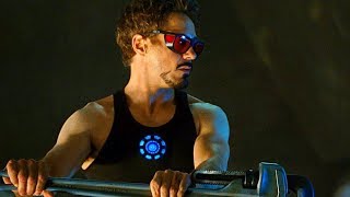 Tony Stark Creating New Element Scene  IronMan 2 2010 Movie CLIP HD [upl. by Graner]