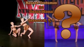 Reused Costumes on Dance Moms from Seasons 6 7 8 [upl. by Hseham368]