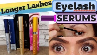 How to Grow Longer Eyelashes  Babe Lash GrandeLash MD RevitaLash LiLash Latisse Review [upl. by Aimehs]