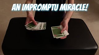 Really Cool Version Of ACAAN Any Card At Any Number Impromptu Card Trick PerformanceTutorial [upl. by Ballman]