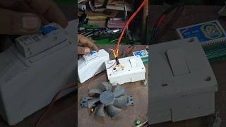 DC Fan Me 220V AC Dene Par💥 Lets electrical experiment science experiment shorts electrical vlog [upl. by Eeryn]