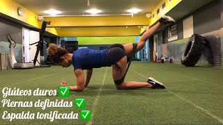 Piernas y glúteos en casa Ejercicios con banda elástica how to grow your bootie Elastic band 🍑 [upl. by Reiko492]