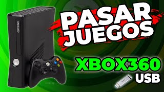 👉PASAR JUEGOS AL XBOX360 RGH POR USB 2024 [upl. by Anitnauq]