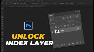 Learn How To Unlock Index File In Photoshop To Start Editing In Just 1 Click Subscribe Please [upl. by Allare]