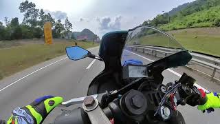 Top speed Yamaha R25 v2 malaysia standart factory [upl. by Halehs]