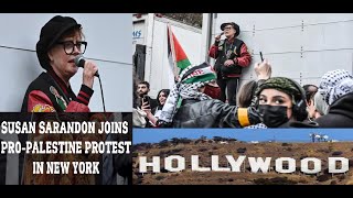 Susan Sarandon Apologizes for Antisemitism at ProPalestine Rally Hollywoods Hate Karma Continues [upl. by Nalaf]