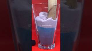 Kinetic Sand Drop amp Squish Satisfying ASMR🤍💙 kineticsand shorts browsefeatures relaxing clayart [upl. by Kimberli504]