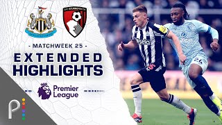 Newcastle United v Bournemouth  PREMIER LEAGUE HIGHLIGHTS  2172024  NBC Sports [upl. by Lanti655]