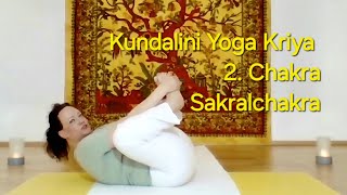 Kundalini Yoga für das 2 Chakra Sakralchakra  Kriya  Übungsreihe kundaliniyogamitajai yoga [upl. by Pavla]