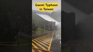 Typhoon Strikes Taiwan Stunning Footage of Nature’s Power shortsfeed youtubeshorts trending [upl. by Virgin402]