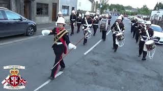 Omagh Protestant Boys FB  Pride Of The Village FB Beragh Parade 2024 [upl. by Eiramlatsyrc759]