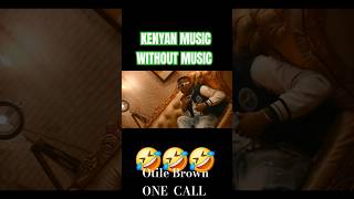 OTILE BROWN ONE CALL BEHIND THE SCENES  music without music [upl. by Siraved]