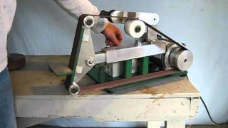 Zoomie Products Model 66 Belt Grinder [upl. by Lynelle]