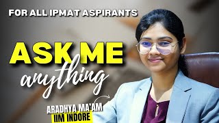 IPMAT 2025 Ask me anything [upl. by Hett]