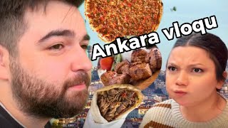 İlk İki Ankara Vlogu  Ən Dadlı Quzu Kababı [upl. by Luapleahcim]