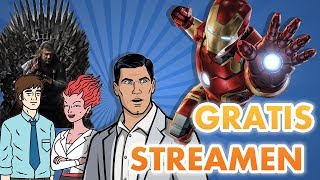 KOSTENLOS und LEGAL Filme und Serien schauen  So streamt ihr gratis [upl. by Schaffel516]