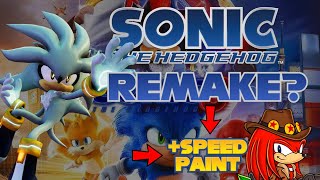 MVPando The Latest Sonic News SONIC 06 REMAKE SONIC MOVIE 3 NEWS  KNUCKLES SPEED PAINT [upl. by Fornof493]