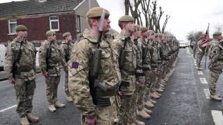 Welsh Guards  1st Battalion The Prince of Wales [upl. by Tiffi16]