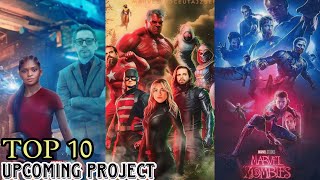 Top 10 Upcoming Marvel Projects In 2025  In Hindi  MCU review by kavya [upl. by Odrahcir539]