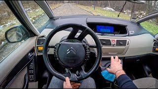 2007 Citroen C4 Picasso 16 HDi 109HP 0100 POV Test Drive 1592 Joe Black [upl. by Saks196]