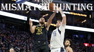 Why Steph Curry Spammed Pick amp Roll On Luka Dončić amp Dallas Big Men In The Clutch [upl. by Nahbois615]