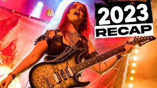 ALL FOR METAL  2023 Metal Musician Recap  My Best Year [upl. by Galligan925]