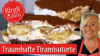 Wie vom Italiener TiramisuTorte einfach und lecker [upl. by Alraep]