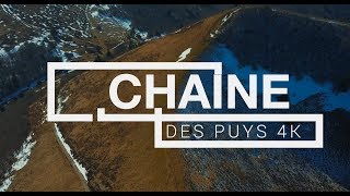 DRONE CHAINE DES PUYS 4 K [upl. by Rehtae]