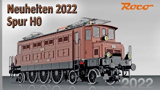 Die Roco Spur H0 Modellbahn Neuheiten 2022 [upl. by Vookles]