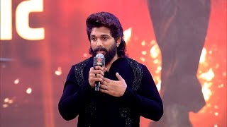 Icon Star Allu Arjun Tamil Super Speech  Pushpa 2  TollywoodBUZZ [upl. by Aneelas808]