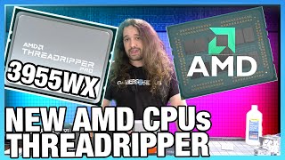 New AMD Threadripper WRX80 Chipset Specs amp Differences vs TRX40 3950X vs 3955WX et al [upl. by Godfry]