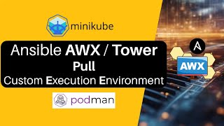 Ansible AWXTower Add Custom Execution Environment And Initial Setup for Network Automation  Cisco [upl. by Llenehc978]