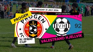 PROGEN VS VALESTRAND HJELLVIK  BOYS 19  PLAY OFF A  132 FINAL  NORWAY CUP  FULL MATCH REPLAY [upl. by Enitsahc]