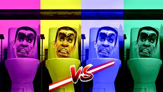 Skibidi Toilet VS Best Battle version battle skibiditoilet skibidi [upl. by Selfridge41]