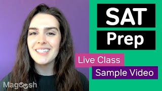 You Can Study for the SAT with Live Classes from Magoosh with Sample Video [upl. by Annehsat]