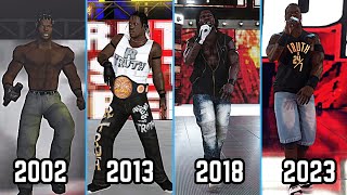 Evolution of RTruth Entrance 20022024  WWE Games [upl. by Zilber]