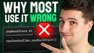 Why I Stopped Using popBackStack to Navigate Back [upl. by Siryt]